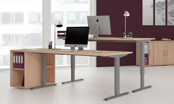 Büromöbel Schreibtisch, ergonomisches Büro von Geramöbel.
